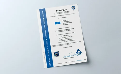 Certifikat 3834_CZ